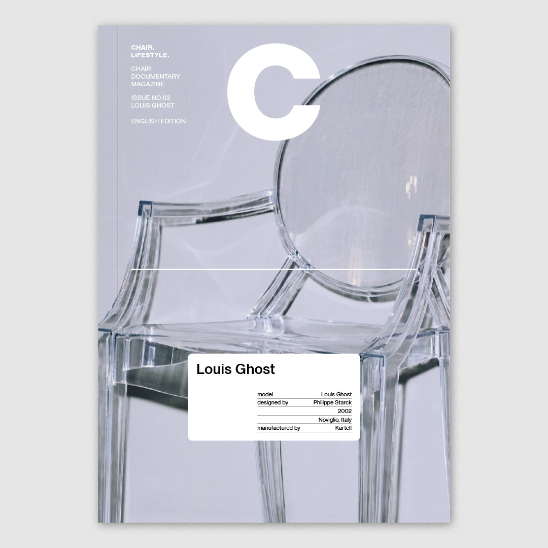 Magazine C is an ergonomic study of iconic chairs as cultural touchstones