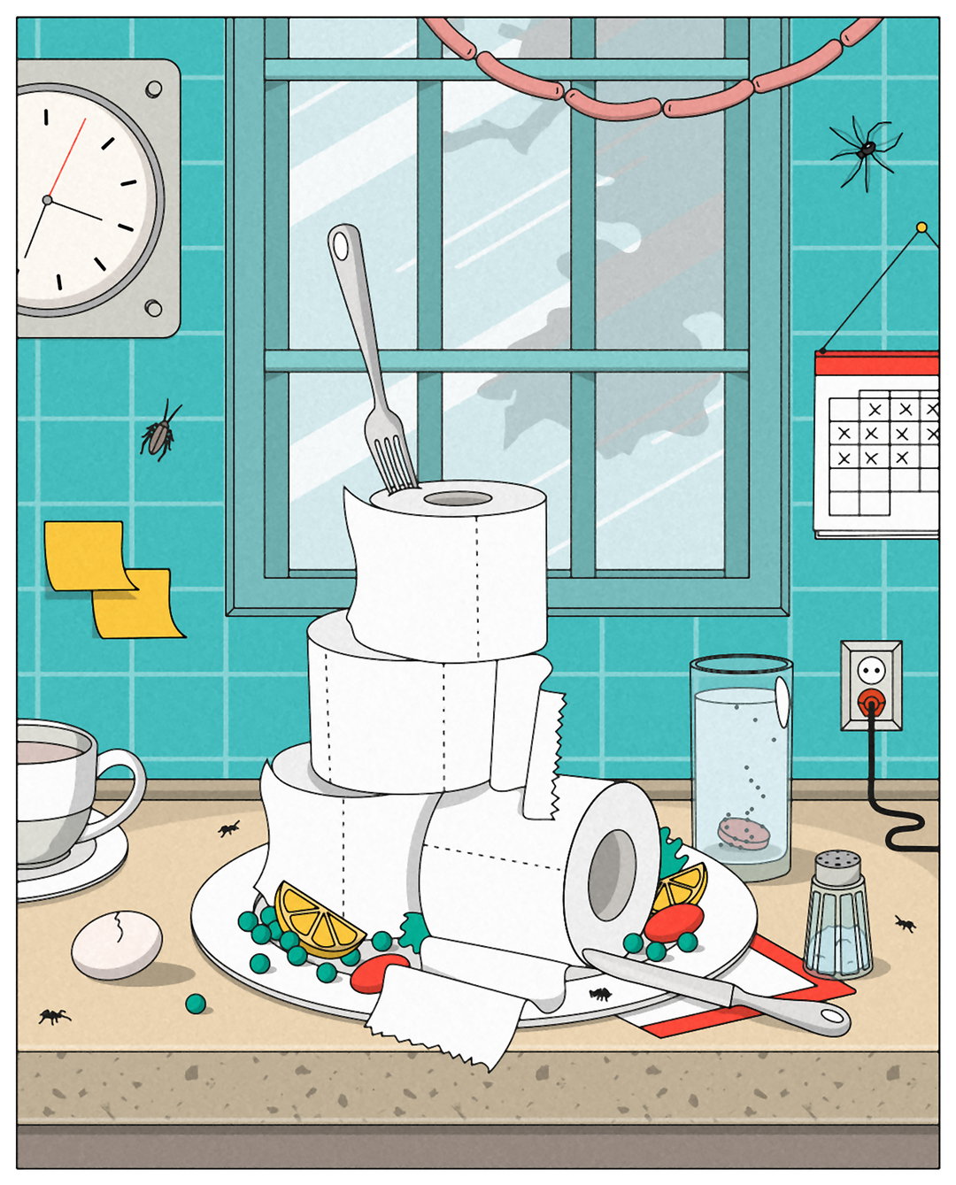 Mariano Pascual’s latest series looks at the “packed and messy” life in lockdown