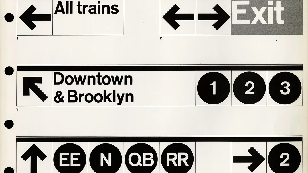 Massimo Vignelli, Bob Noorda_nyc-subway-mta.webp