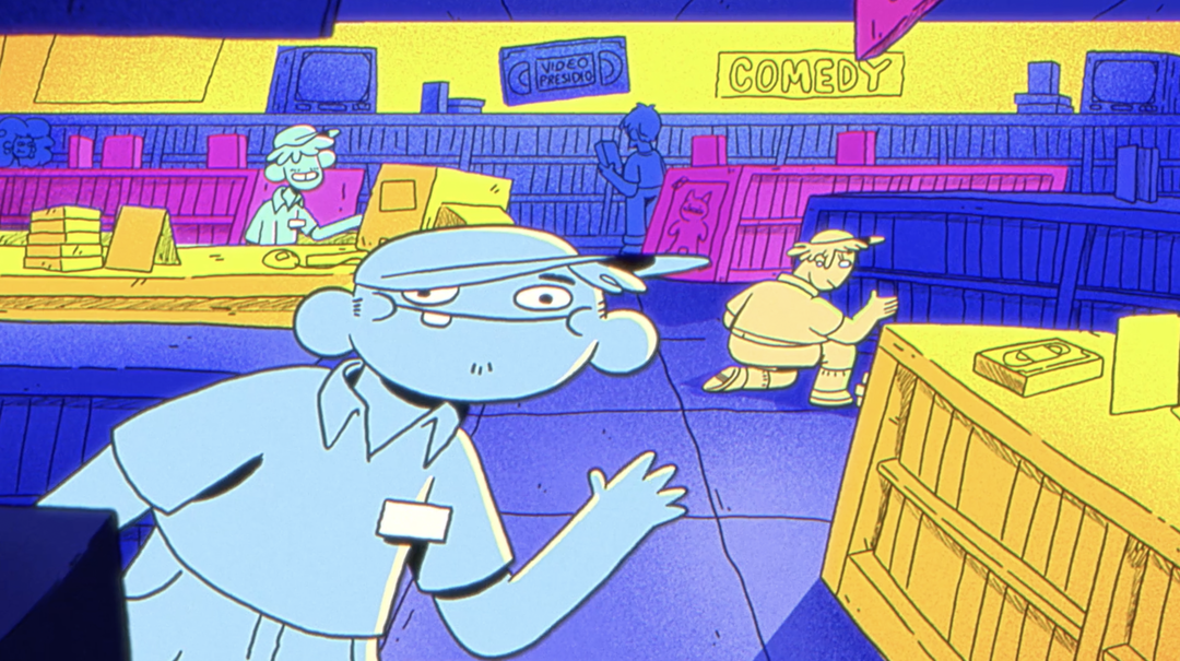 Get a Blockbuster and a free toy in Matt Partridge’s Giphy Arts films