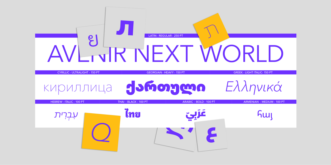 monotype avenir next world typography graphic design itsnicethat4.png