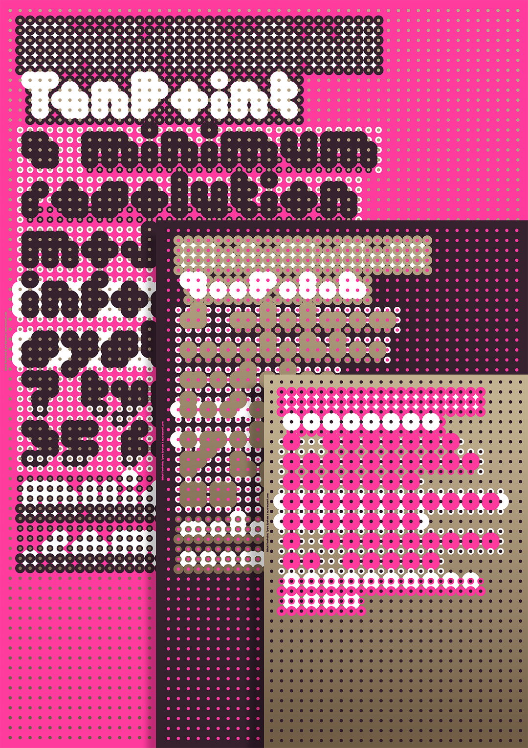 An ode to the dot in typography: MuirMcNeil on the tipping point between legibility and pure abstraction