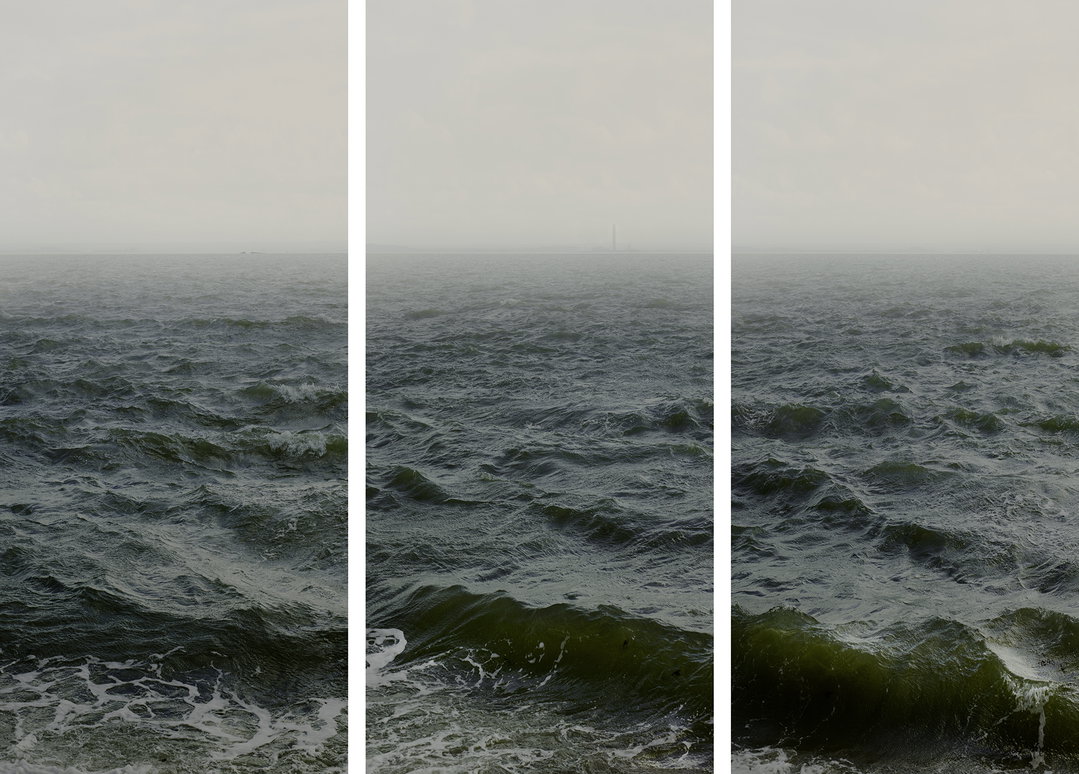 nadav-kander-photo-intWater III, part 1, 2 & 3 (Shoeburyness towards The Isle Of Grain), England, 2015 © Nadav Kander. Courtesy Flowers Gallery.jpg