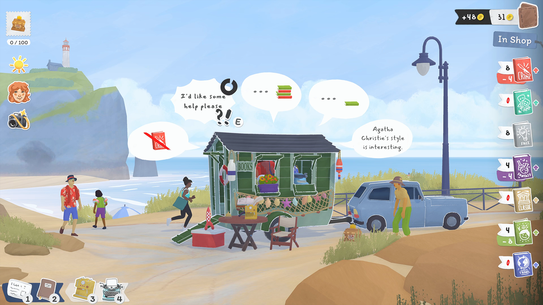 Tiny Bookshop: The beautifully illustrated life-simulation game for bookworms and creatives