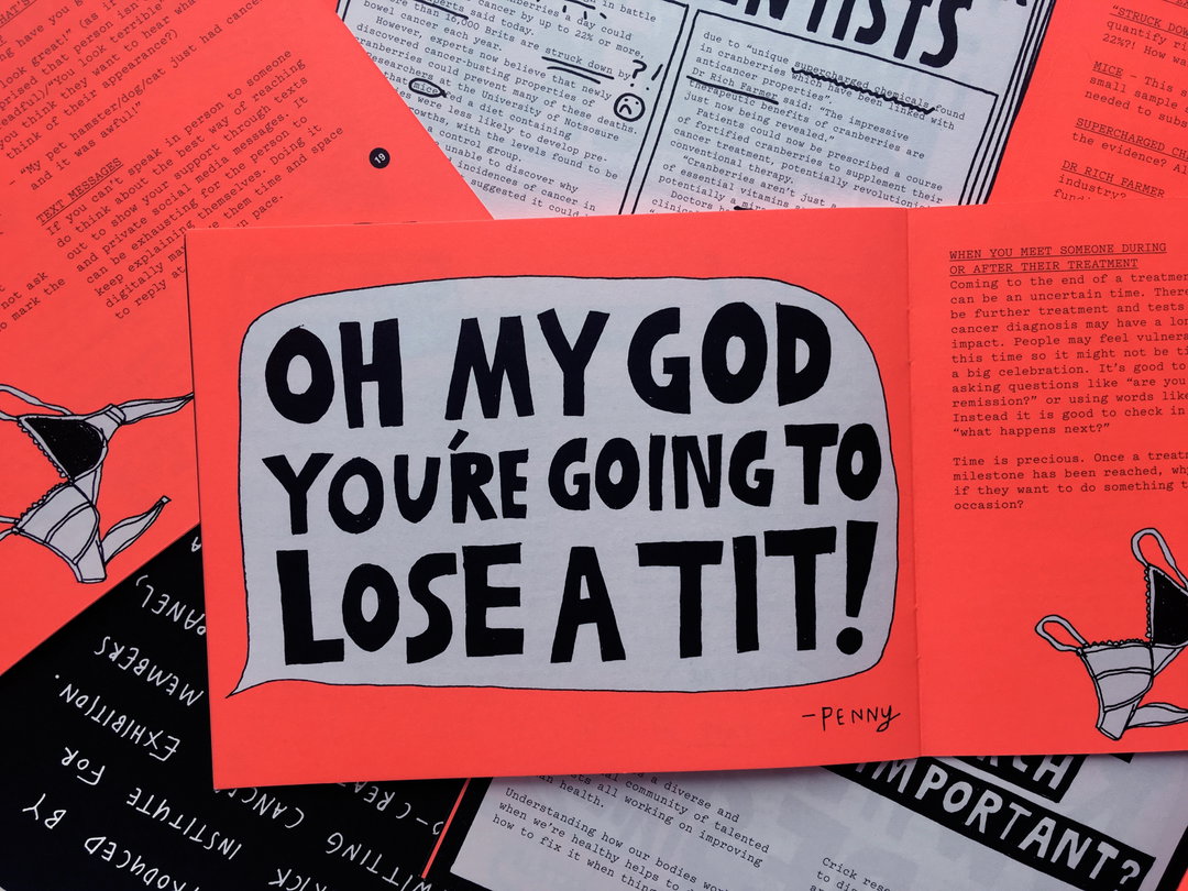An illustrated guide to cancer by those living through it
