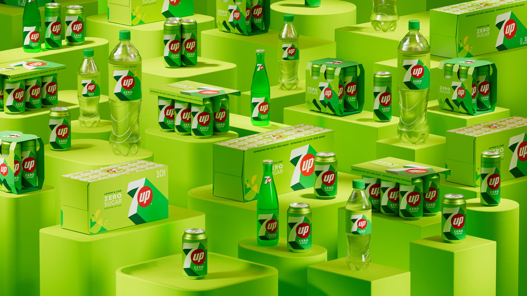 7Up’s first “major” brand overhaul in over seven years is punchy, but simple