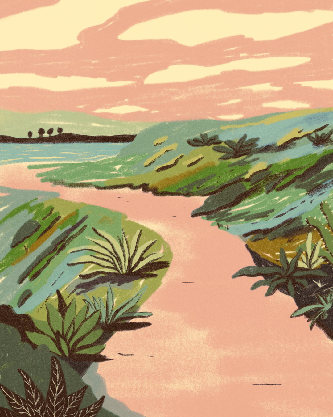 HaleyTippmann-PinkHillLandscape-Illustration-itsnicethat.jpg