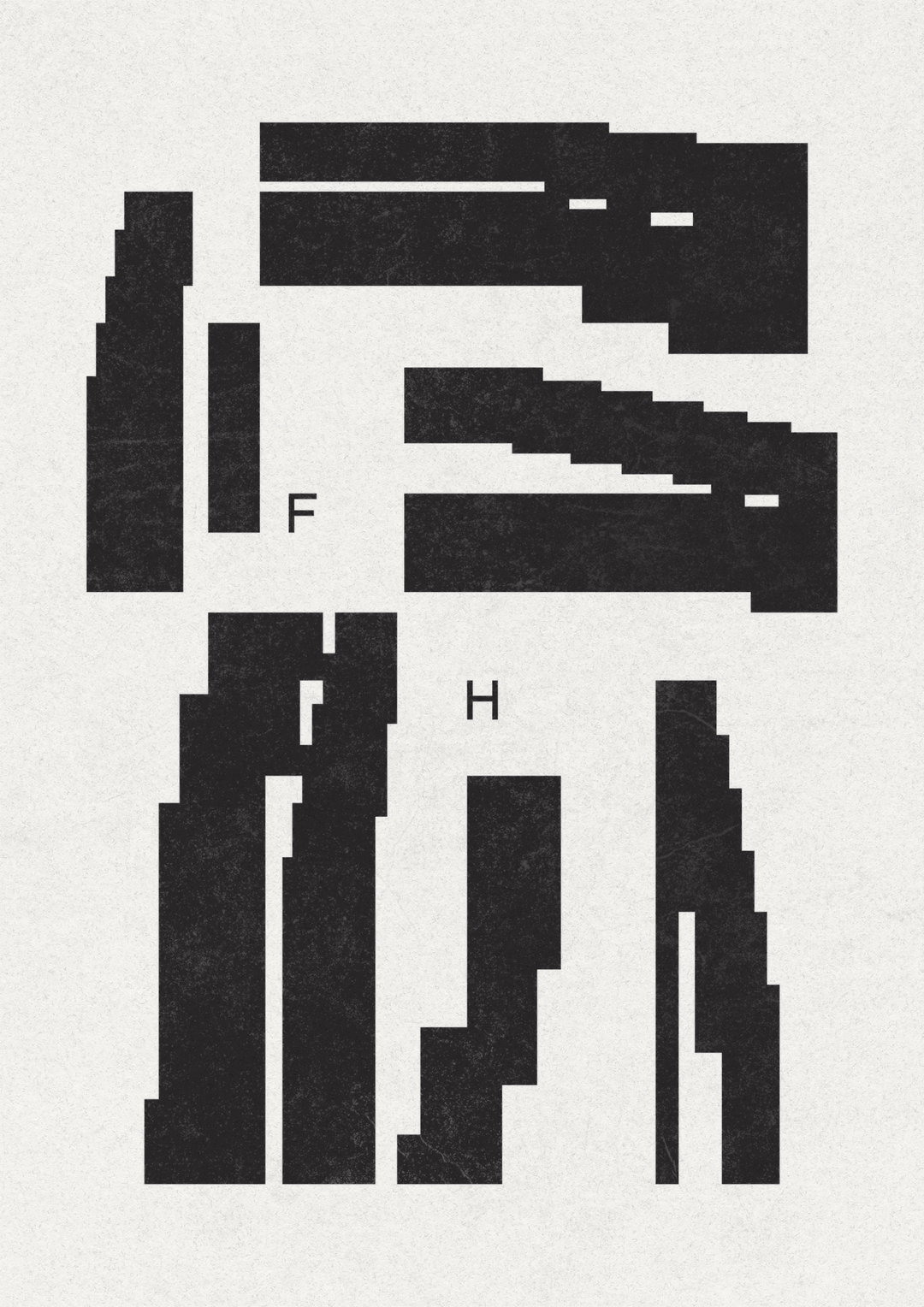 Przemek Bizoń celebrates high art and “trashy” aesthetics through experimental type design