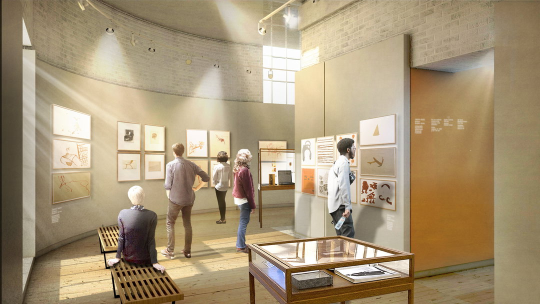 quentin blake centre for illustrationQuentin Blake Centre for Illustration, Tim Ronalds Architects, Prospective Gallery 1itsnicethat.jpg