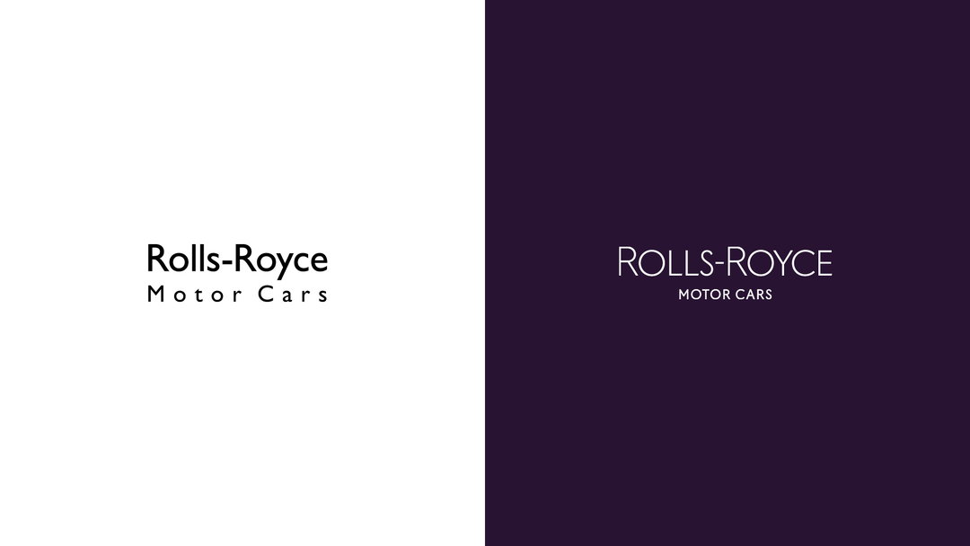 rolls royce rebrand pentagram marina willer graphic design itsnicethat_Rolls-Royce Wordmark comparison.jpg