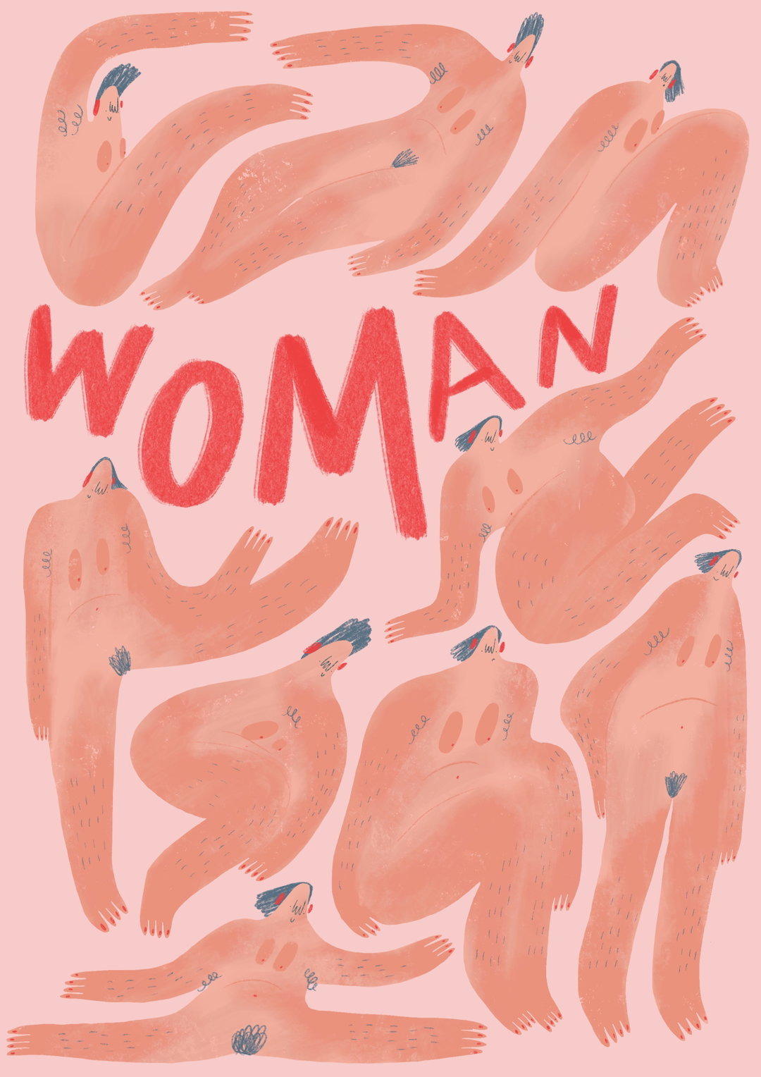 Drawing from personal experience, Rosi Tooth’s illustrations are sentimental, pink and extremely relevant