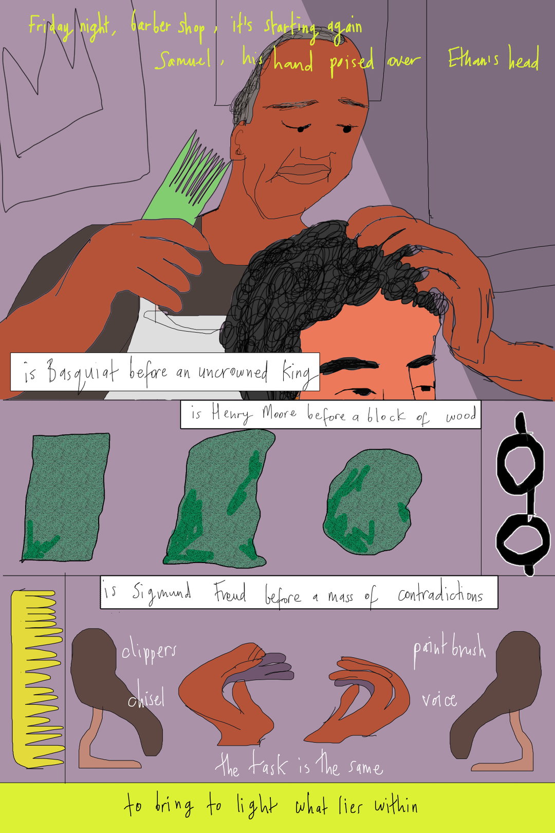 Yinka-Ilori-Guest-Editor-Inua-Ellams-Barbershop-Chronicles-Hannah-Buckman-Comic-1.jpg