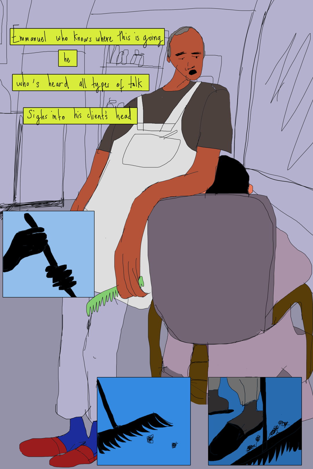 Yinka-Ilori-Guest-Editor-Inua-Ellams-Barbershop-Chronicles-Hannah-Buckman-Comic-4.jpg