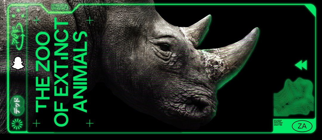 The Zoo of Extinct Animals is an AR experience allowing viewers to interact with extinct wildlife