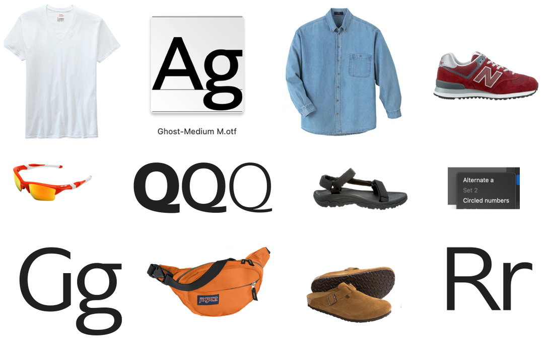 As versatile as the plain white T-shirt, Sharp Type’s new font is perfectly ordinary