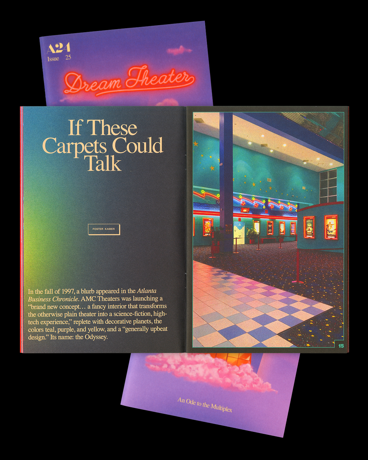 A24 zine celebrates the extravagance of old multiplexes