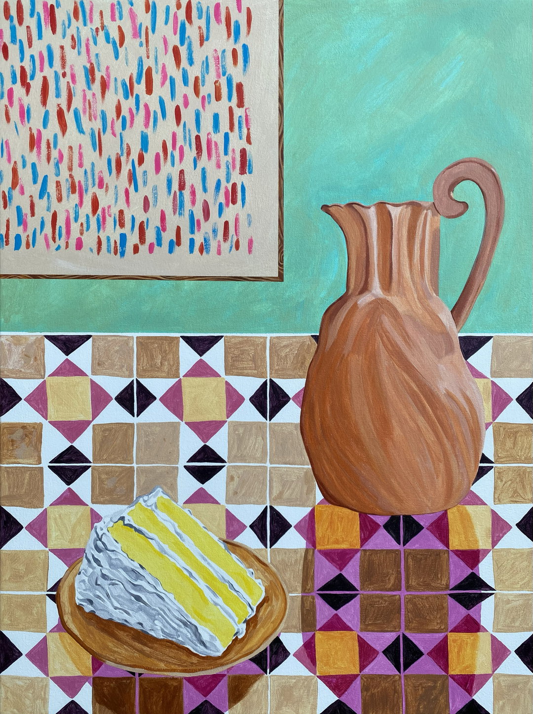 sierra-montoya-art-int_Afternoon Snack in Front of Andrew's Drawing.jpg