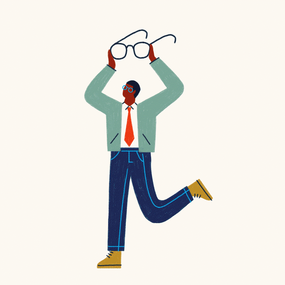 skillshare abbey lossing animation illustration sponsored content itsnicethatglasses copy.gif