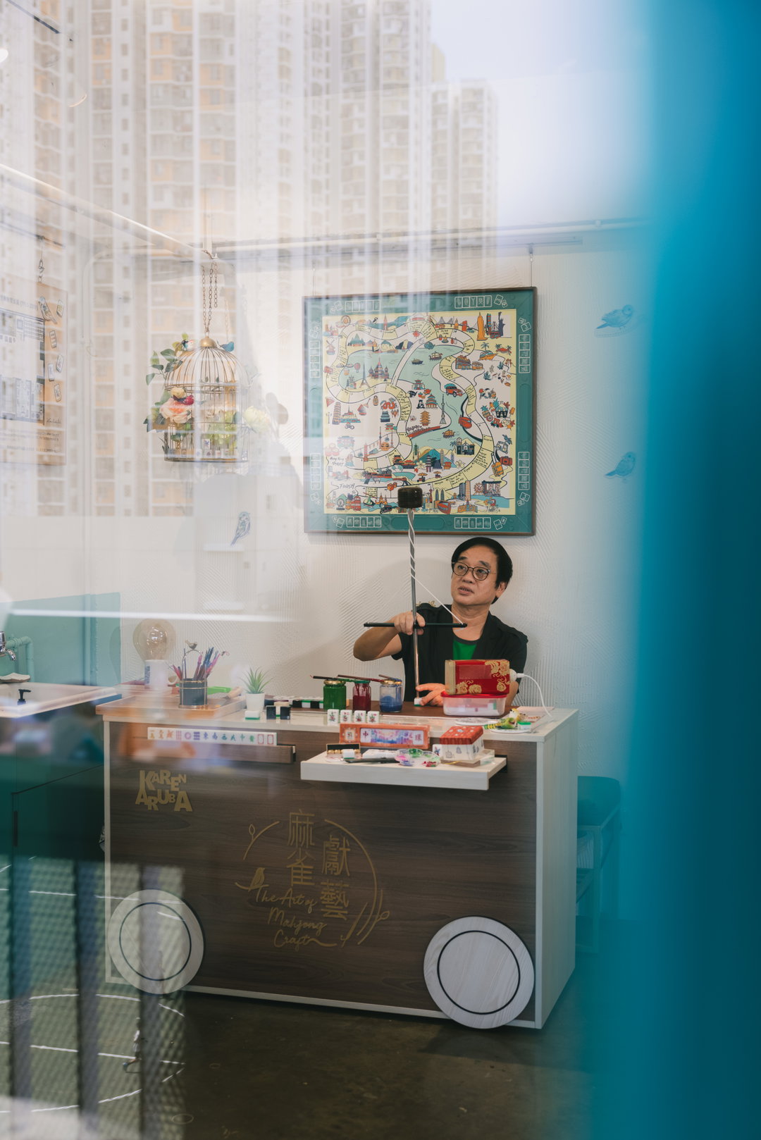 “It’s a dying art”: Behind the scenes with master Mahjong craftsman Ricky Cheung