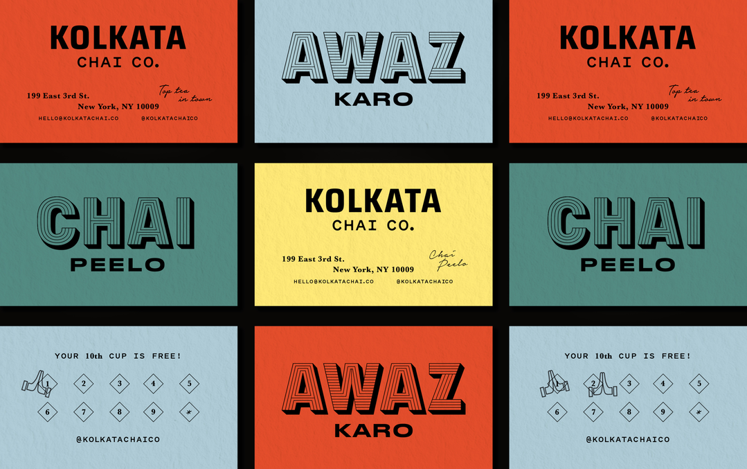 super spicy studio badal patel kolkata chai co graphic design itsnicethat 3.png