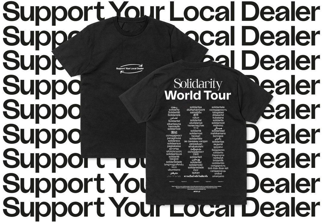 support your local dealer tshirt thek deniz weber graphic design itsnicethat8.jpg