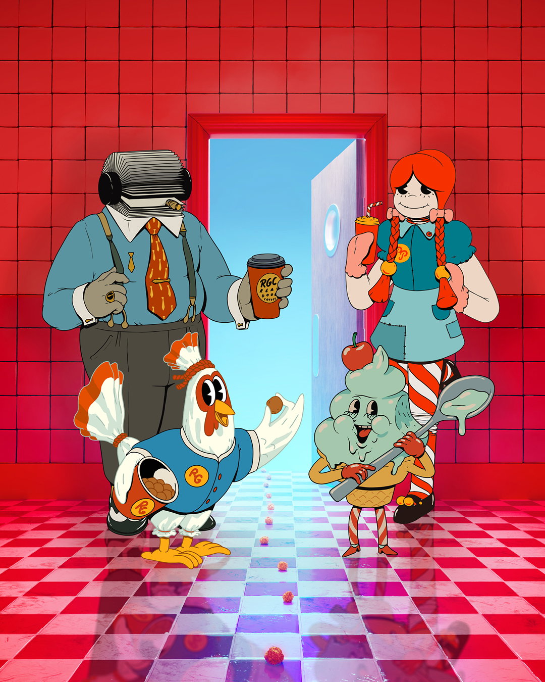 Explore the surreal world of a fast-food mascot in new immersive experience, Sweet Dreams