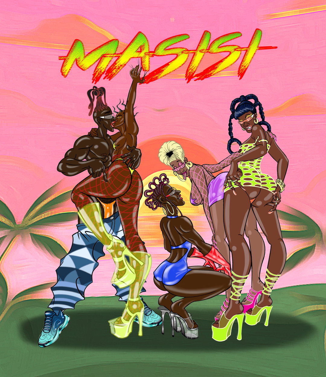 terrell-villiers-illo-itsnicethat-Dancehall Masisi (2019).JPG