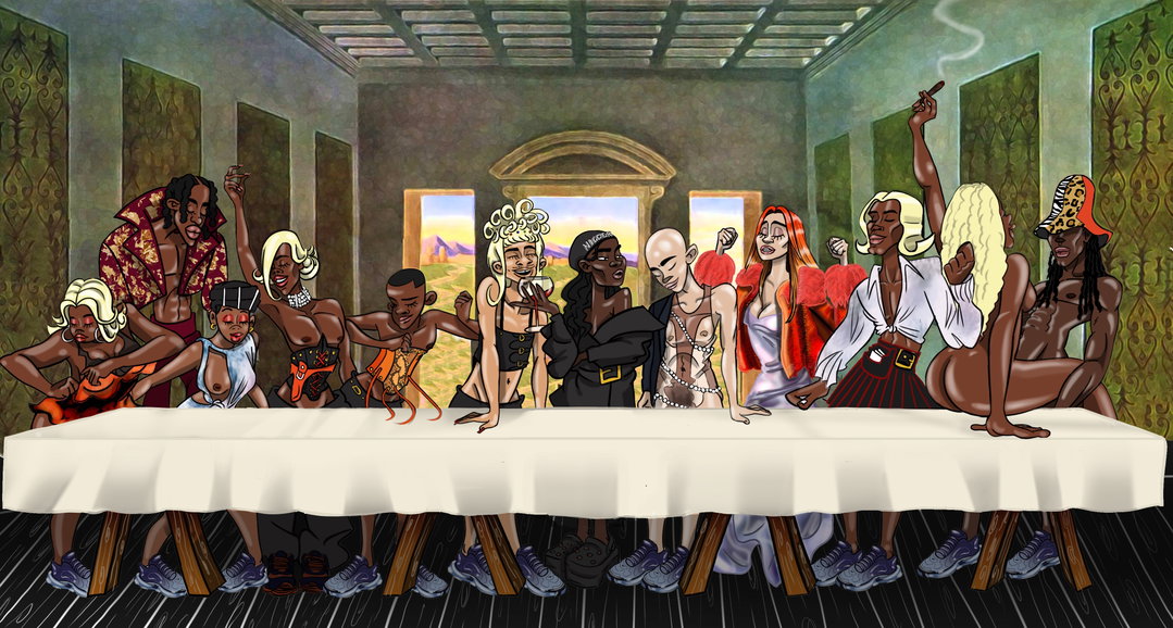 terrell-villiers-illo-itsnicethat-Last Supper (2019).JPG