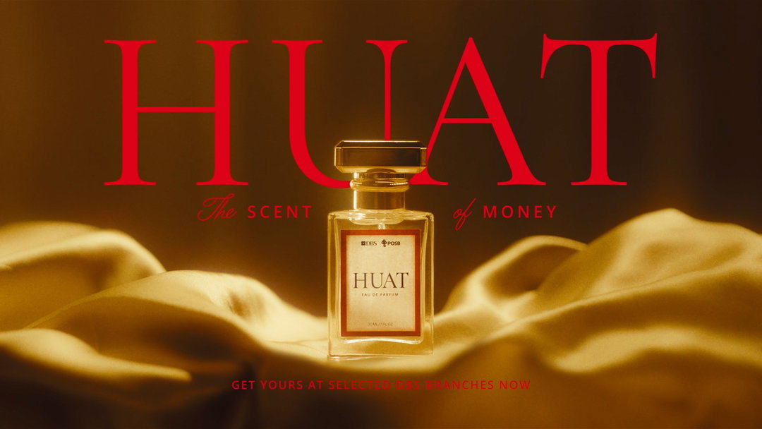 Can you smell the money? The Secret Little Agency produce DBS Bank’s new fragrance for Chinese New Year