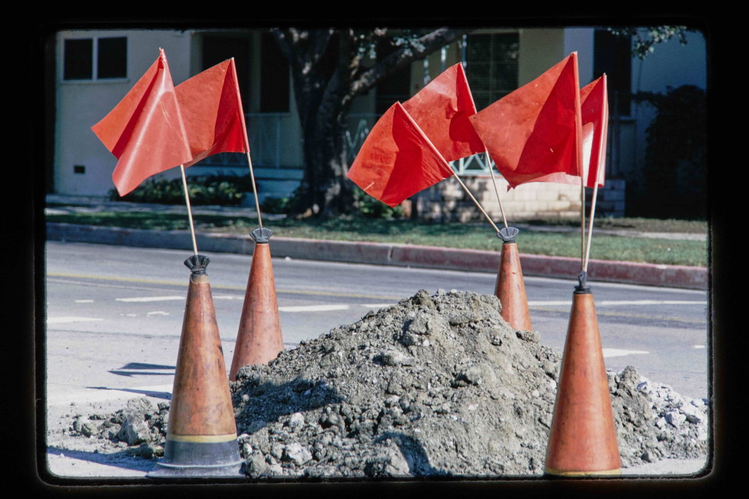 the view from LA_Corita Kent_itsnicethat_35 mm_Traffic Cones.jpeg