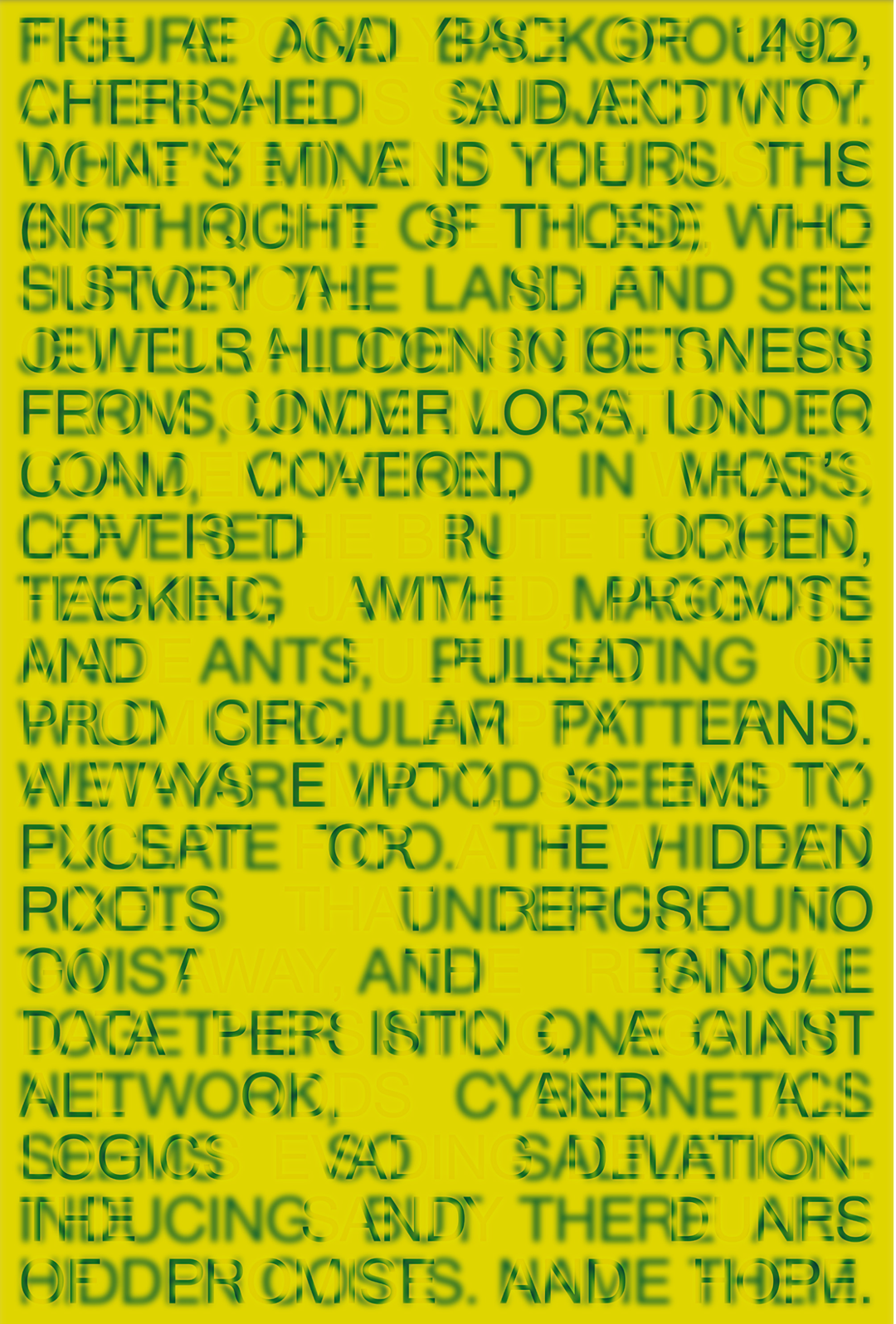Tiger Dingsun on how poetry and graphic design reproduces inarticulable feelings