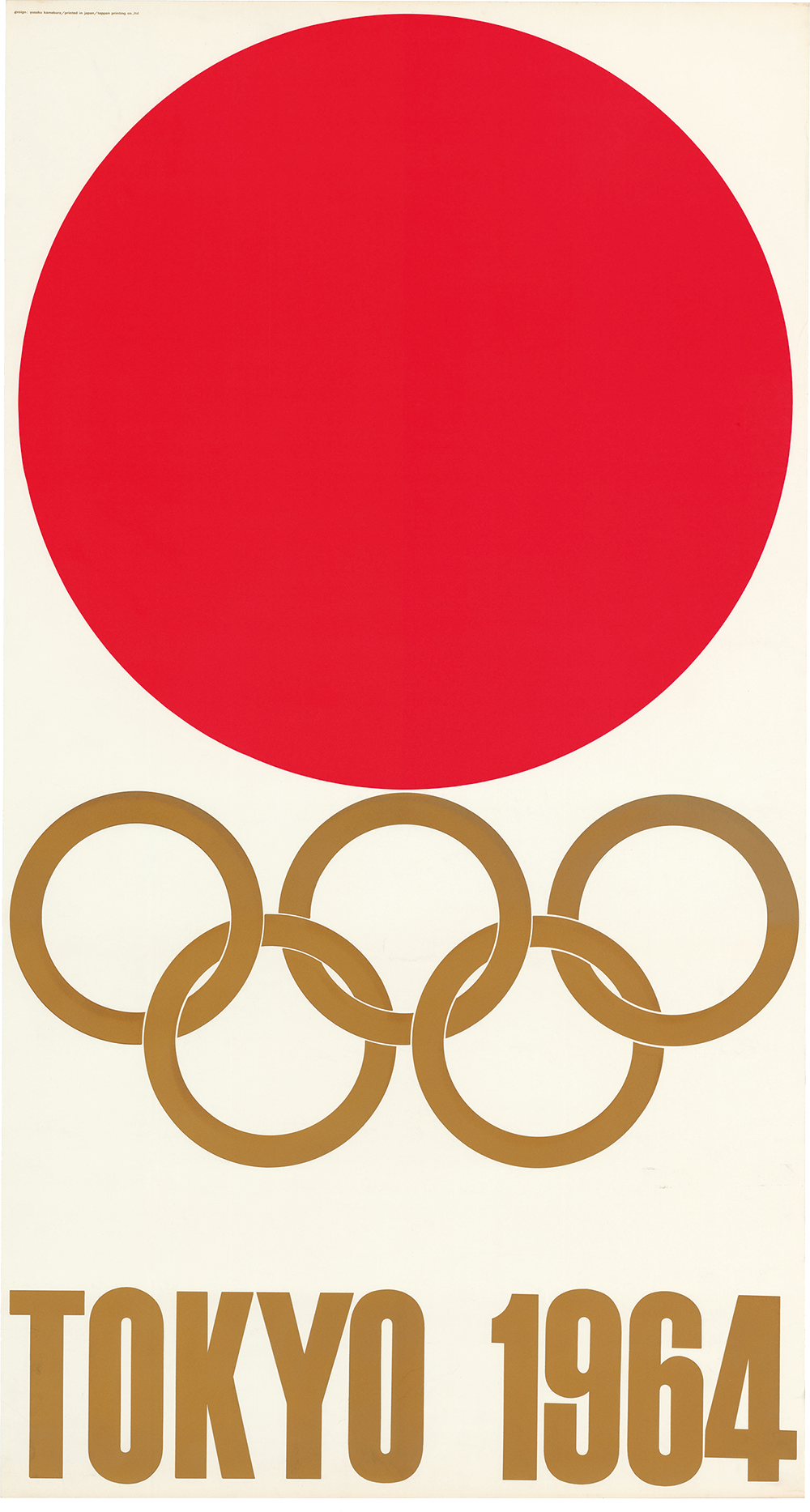Celebrating the legacy of Kamekura Yusaku’s iconic Tokyo 1964 Olympics identity