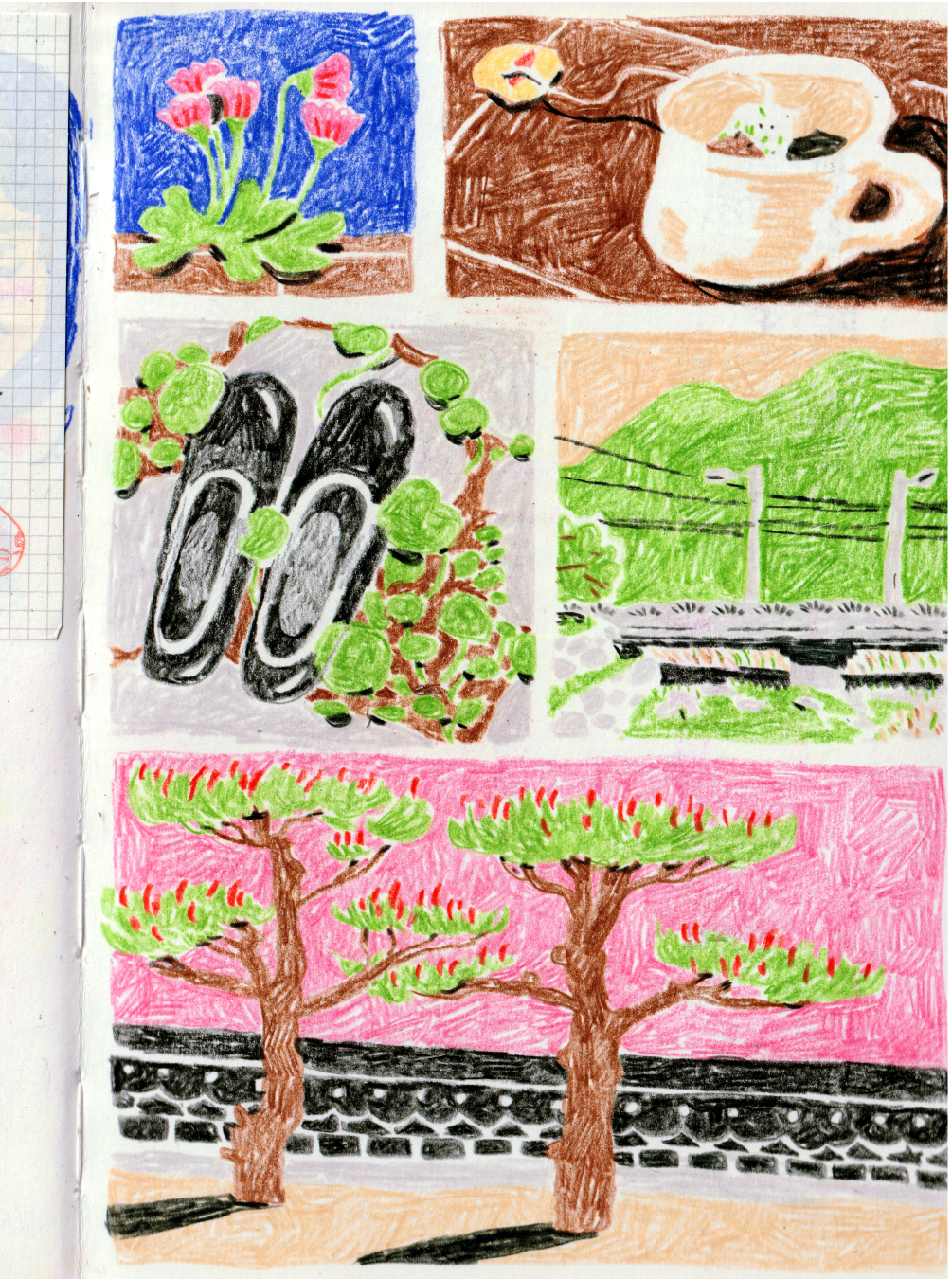 How travelling with nothing but pencils and a notepad helped Harriet Yakub tackle her fear of a blank page