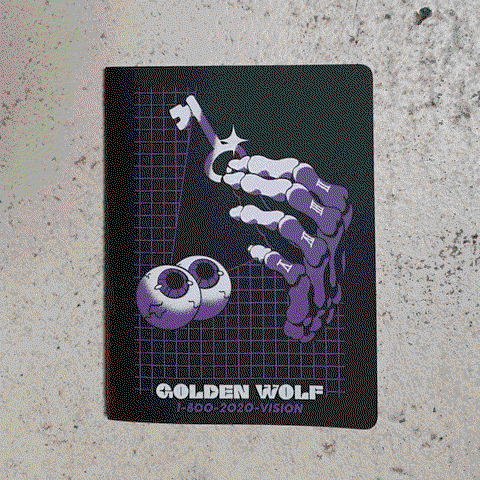 uncommon golden wolf rebrand animation graphic design itsnicethat6.gif