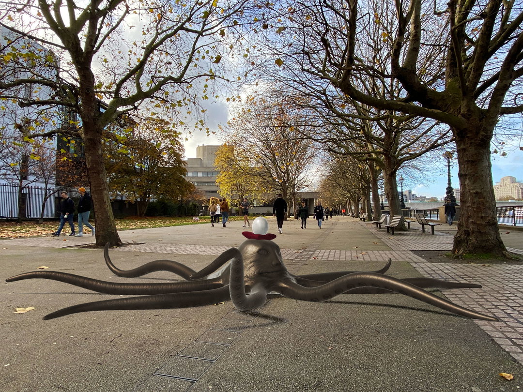 unreal-city-acute-art-dazed-digital-ar-art-itsnicethat_Bjarne-Melgaard,-Octo-With-Ostrich-Egg.jpg