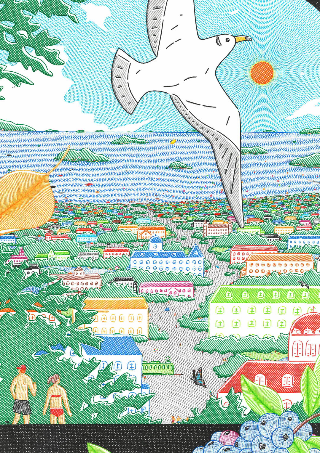 Aysha Tengiz, Jack Sachs and Takashi Nakamura illustrate Helsinki – without ever seeing it