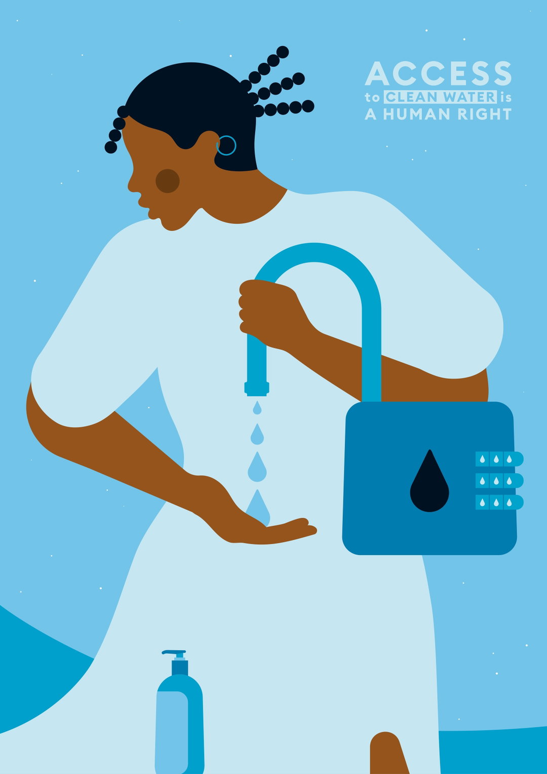 wateraid art of change poster illustration itsnicethat_Cecilia Castelli_.jpg
