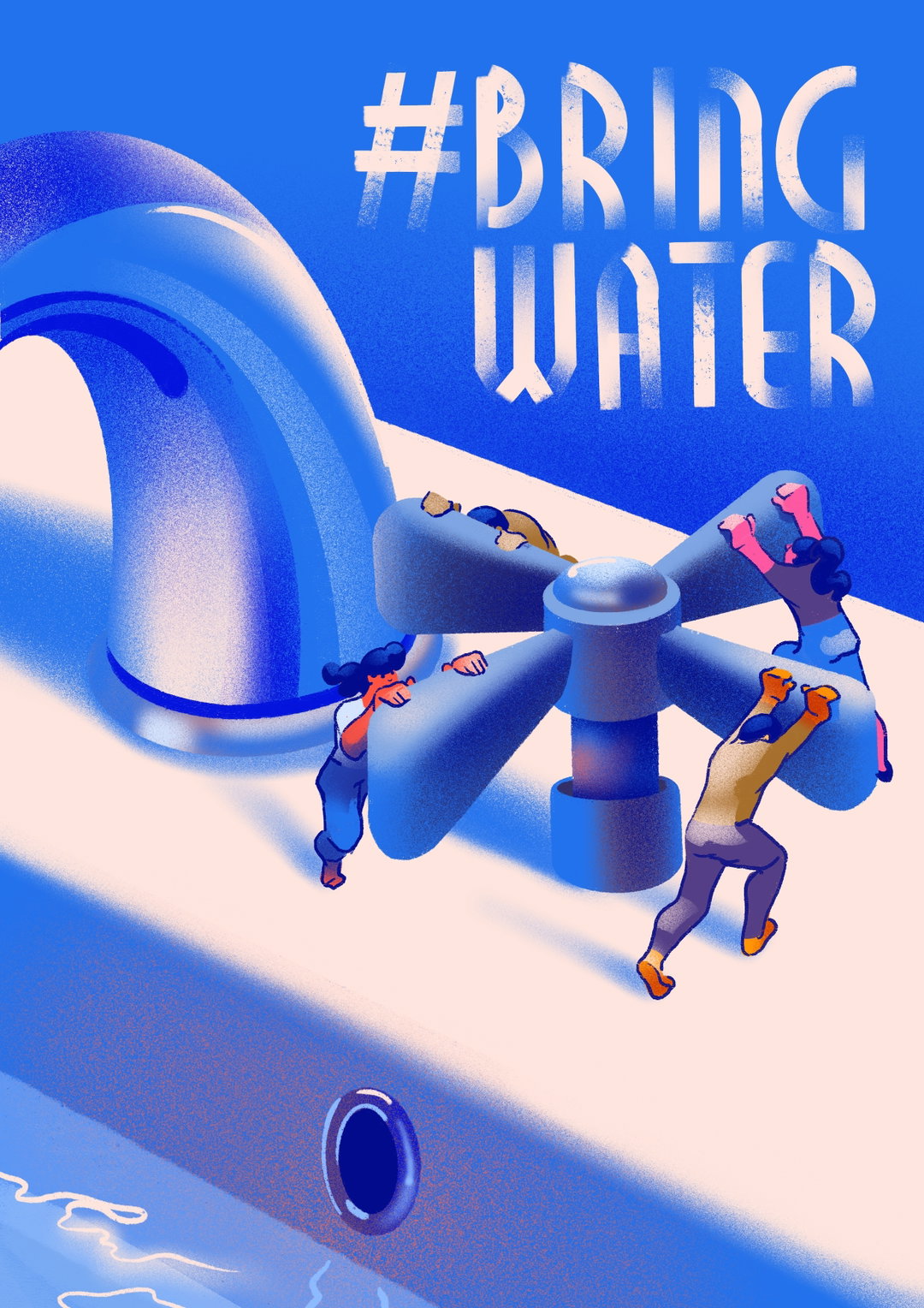 wateraid art of change poster illustration itsnicethat_Irina Bogdan_1.jpg
