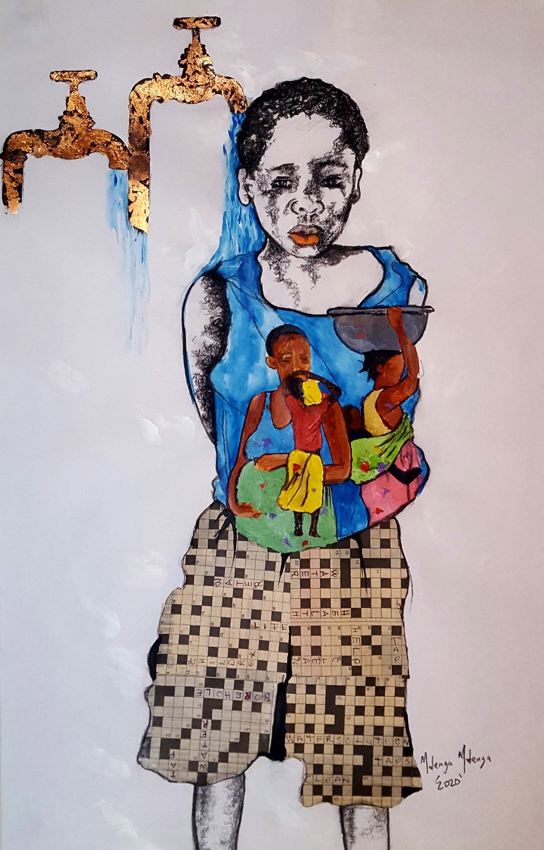 wateraid art of change poster illustration itsnicethat_Mulenga J Mulenga _.jpg