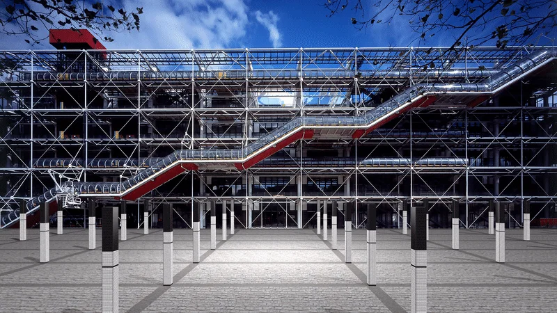where we stand_social distance design_itsnicethat_13_Wiedemann Lampe_PompidouGIF.gif