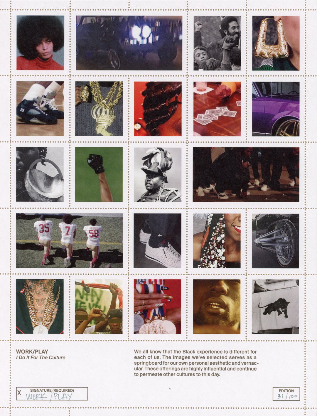 Design studio Work/Play harness a pool of imagery to amplify the Black experience