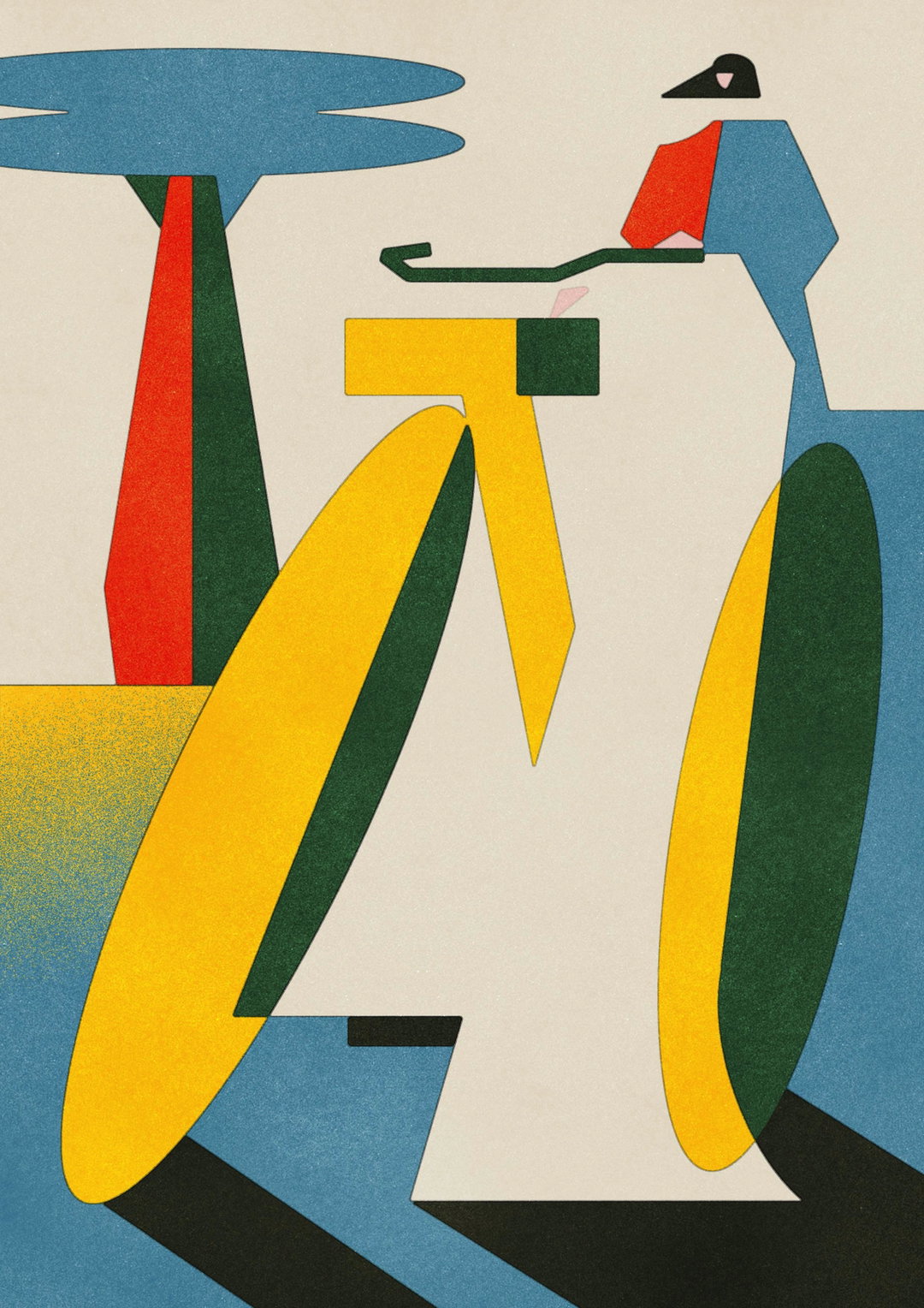Meet Yasuo-range, the Tokyo illustrator using geometric expressions to transform the nondescript
