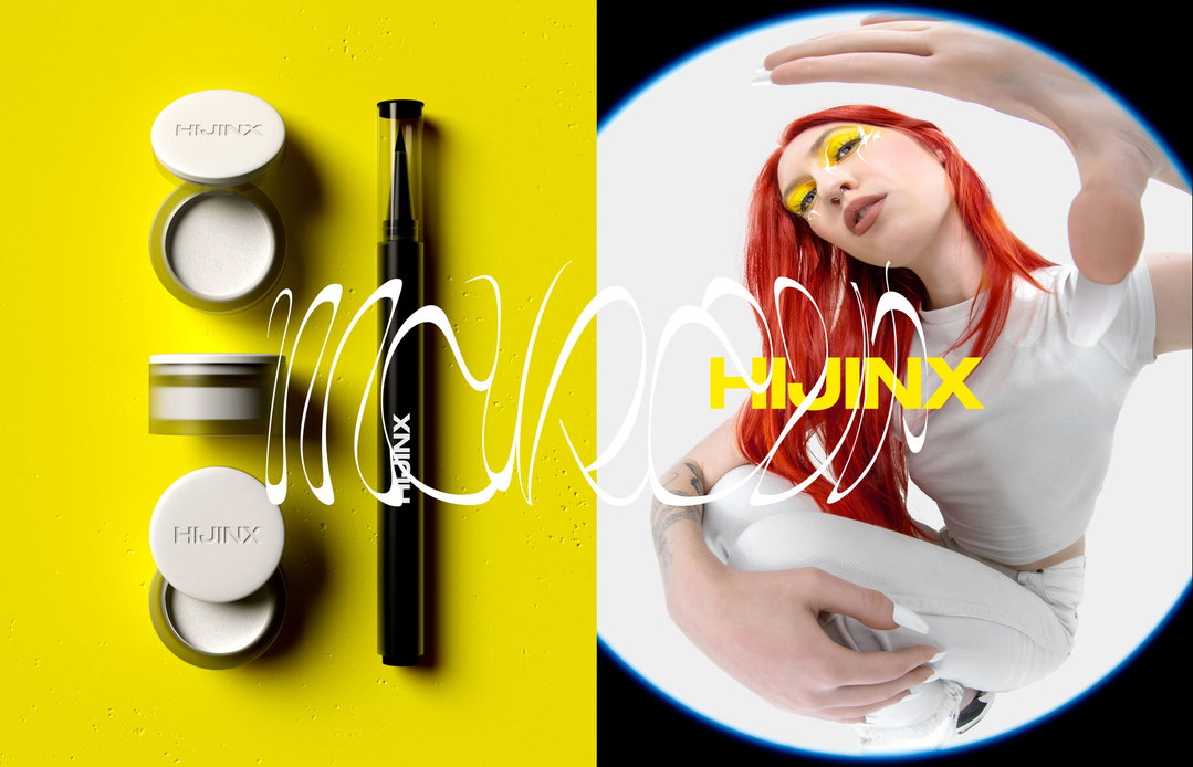 There isn’t a smudge in sight in Yungbld’s new liquid sharp eyeliner branding